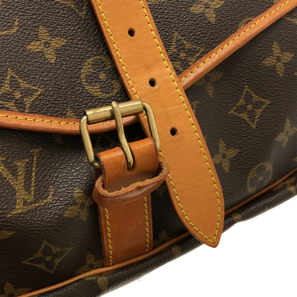 LOUIS VUITTON Monogram Saumur 35 Crossbody Bag - Picture 8 of 13